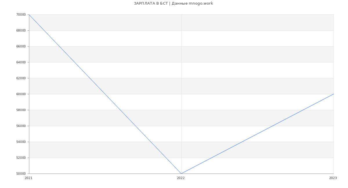 Статистика зарплат БСТ