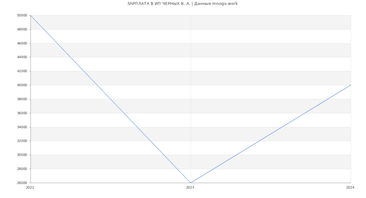 Статистика зарплат ИП ЧЕРНЫХ В. А.