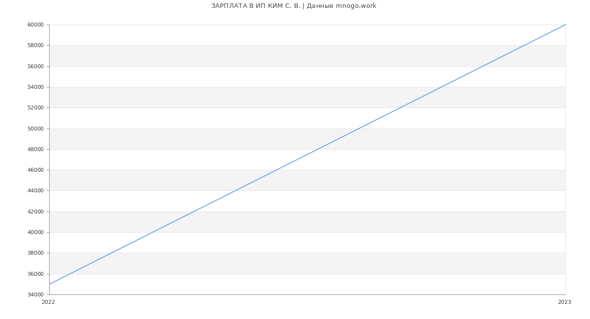 Статистика зарплат ИП КИМ С. В.