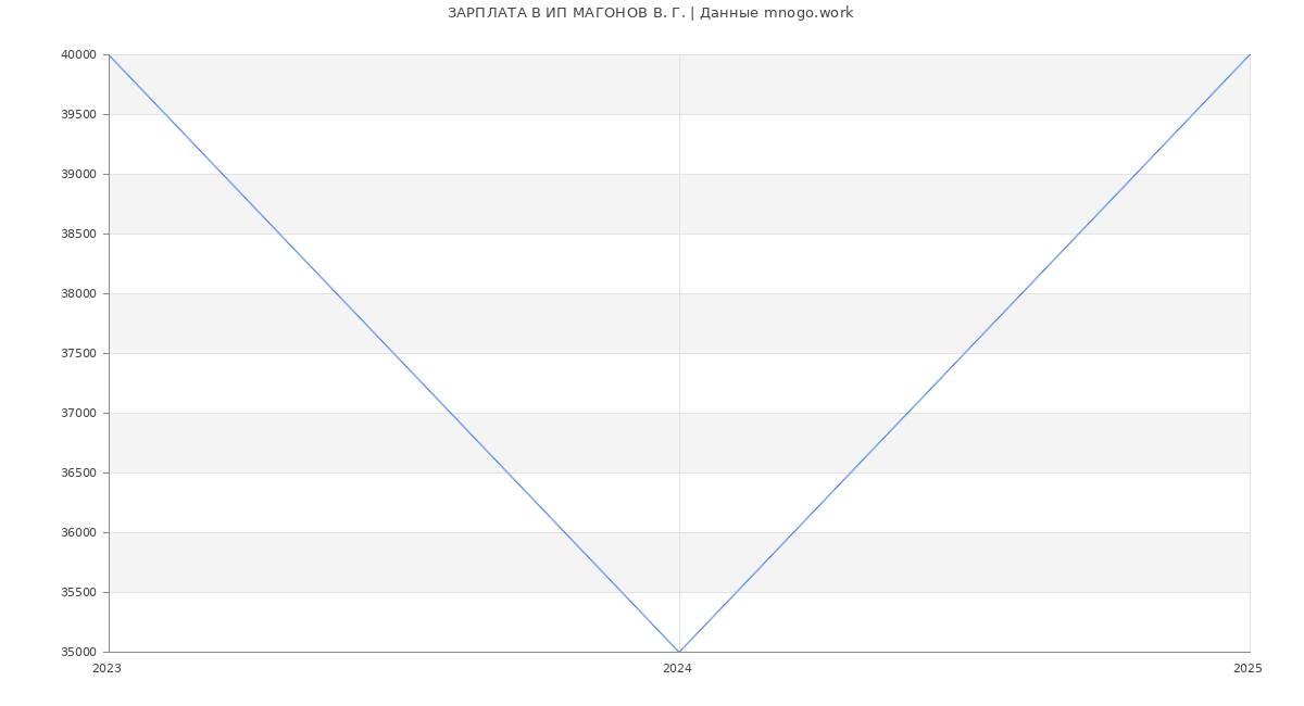 Статистика зарплат ИП МАГОНОВ В. Г.