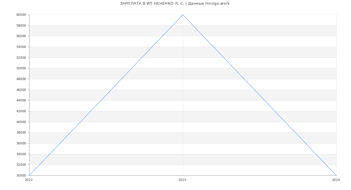Статистика зарплат ИП НЕНЕНКО Л. С.