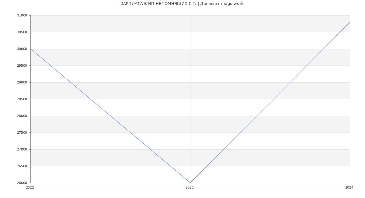 Статистика зарплат ИП НЕПОМНЯЩИХ Г.Г.