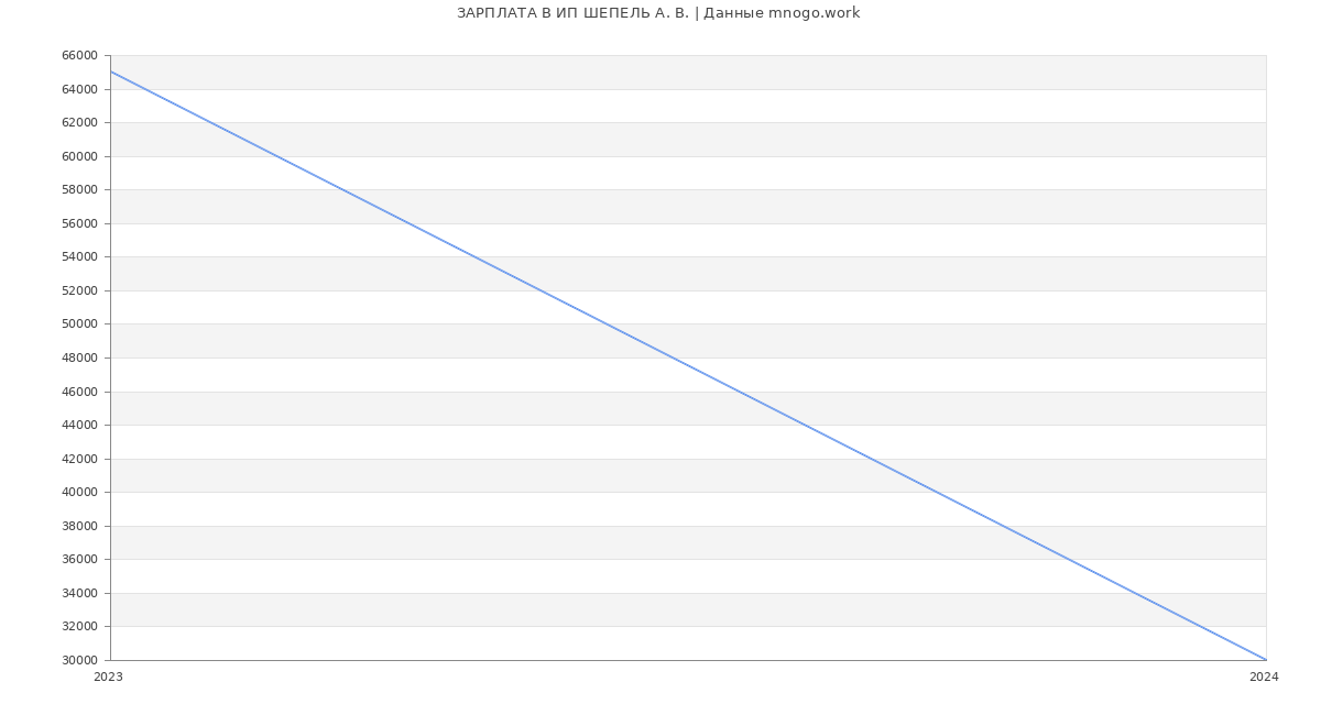 Статистика зарплат ИП ШЕПЕЛЬ А. В.