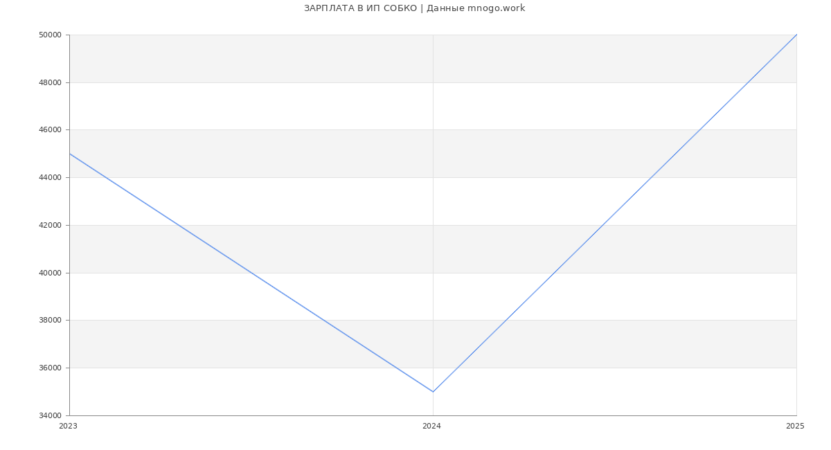 Статистика зарплат ИП СОБКО