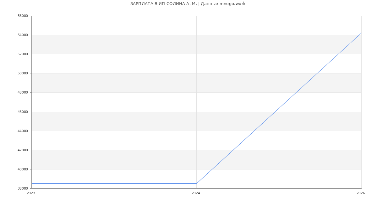 Статистика зарплат ИП СОЛИНА А. М.
