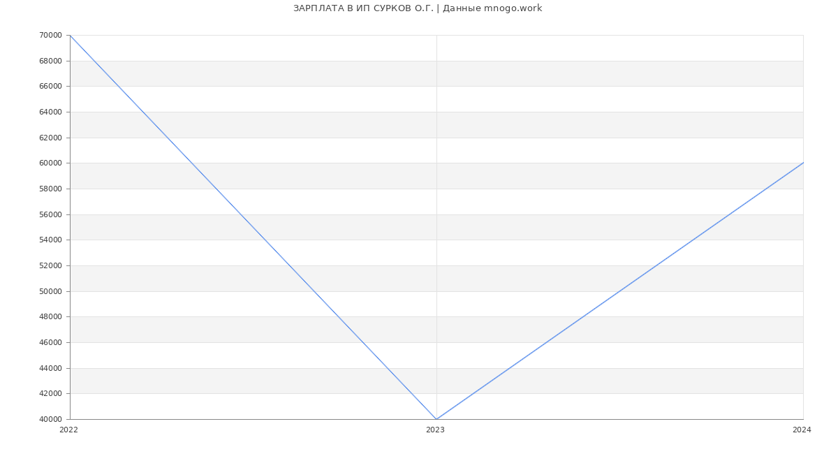 Статистика зарплат ИП СУРКОВ О.Г.