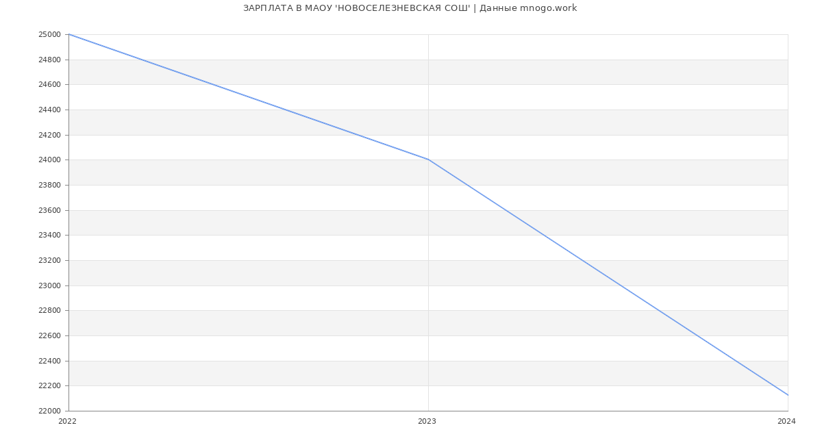 Статистика зарплат МАОУ 'НОВОСЕЛЕЗНЕВСКАЯ СОШ'