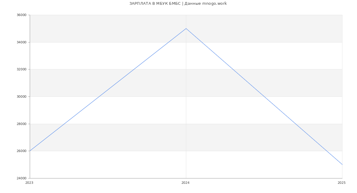 Статистика зарплат МБУК БМБС