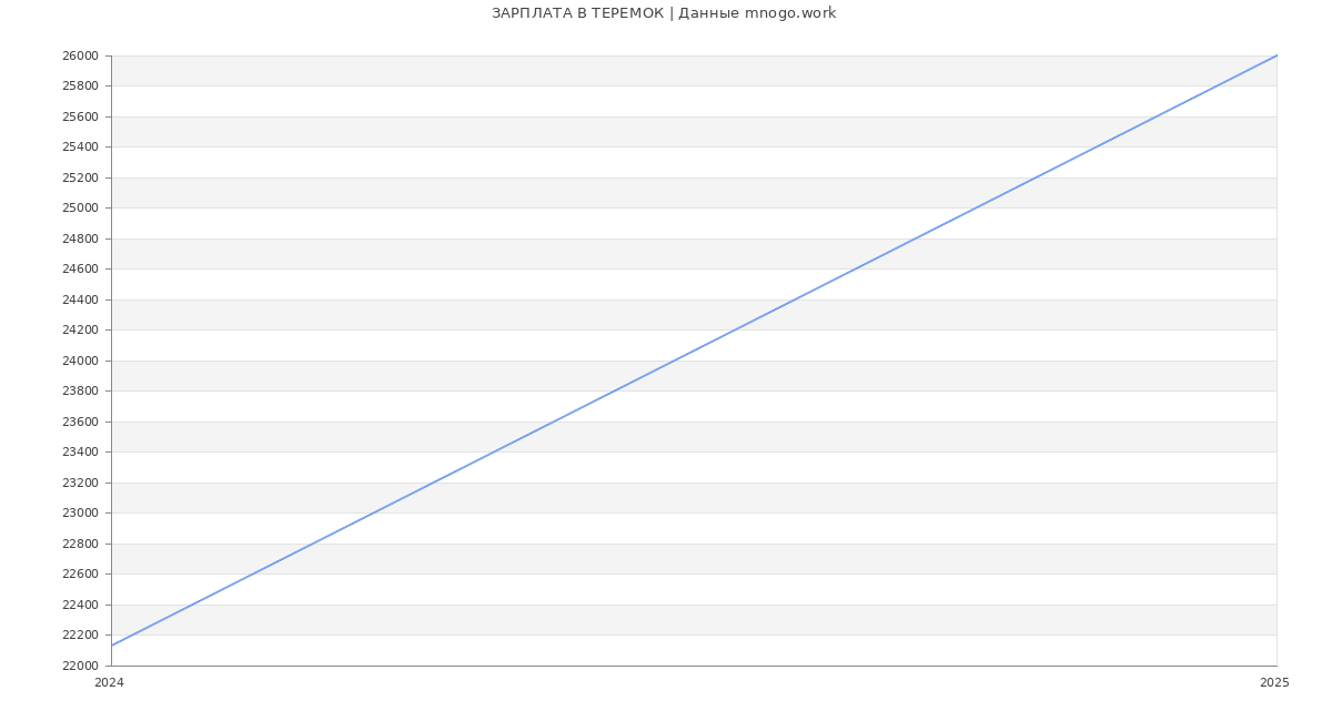Статистика зарплат ТЕРЕМОК