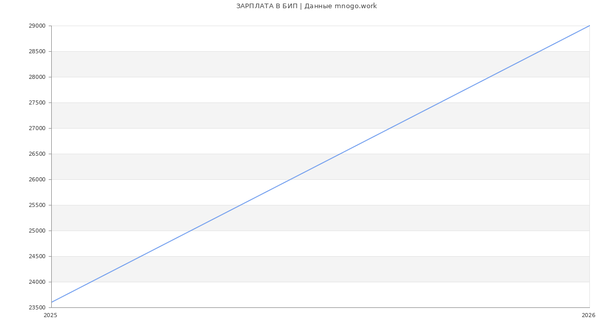 Статистика зарплат БИП