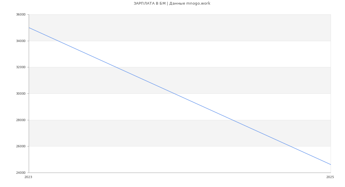 Статистика зарплат БМ