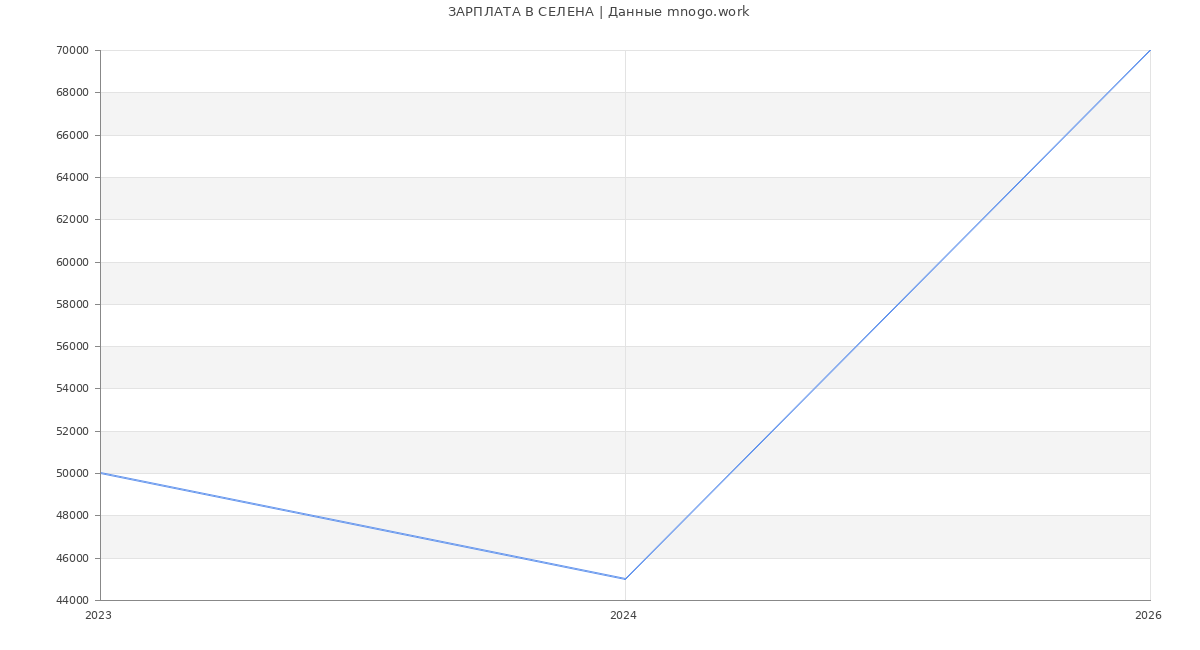 Статистика зарплат СЕЛЕНА